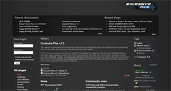 Desktop Screenshot of excessiveplus.net